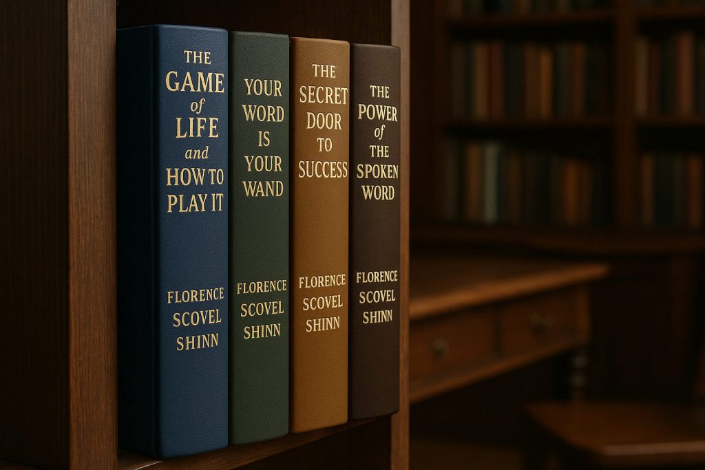 ianhollinsworth - florence scovel shinn - 4 books stacked