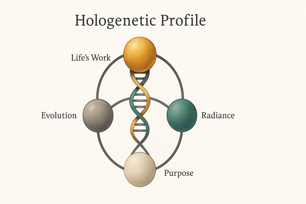 What Are the Gene Keys? A Beginner’s Guide 4 Example of a Gene Keys Hologenetic Profile chart with spheres and pathways