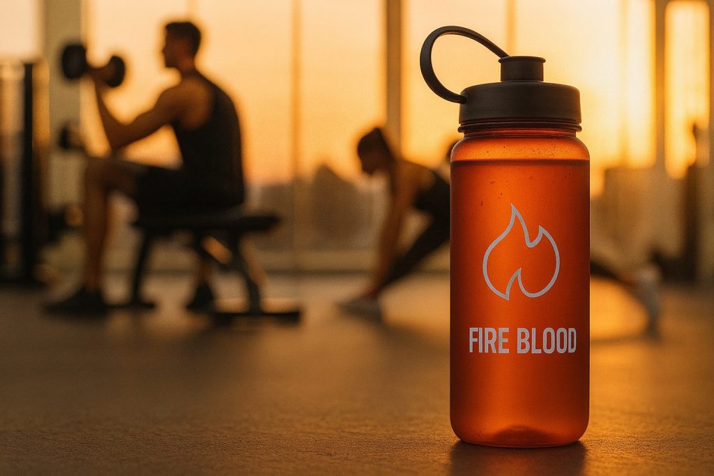 Recovery and Repair Supplements 5 IanHollinsworth - Fireblood - Lifestyle Factors That Support Repair - Fireblood Gym Bottle