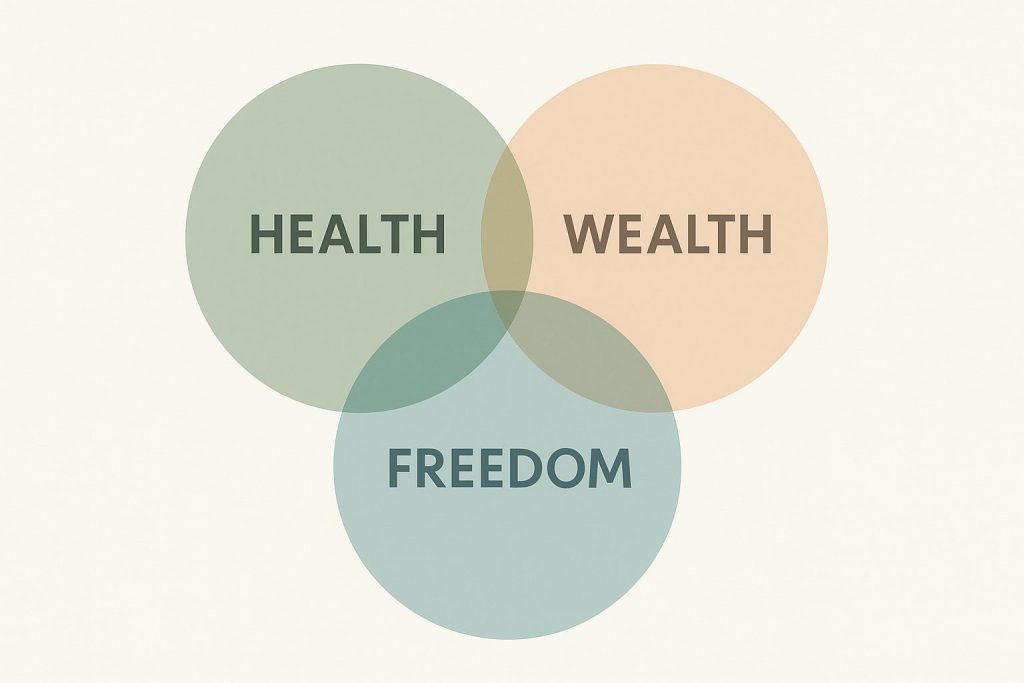 Ian Hollinsworth - Health wealth freedom meaning