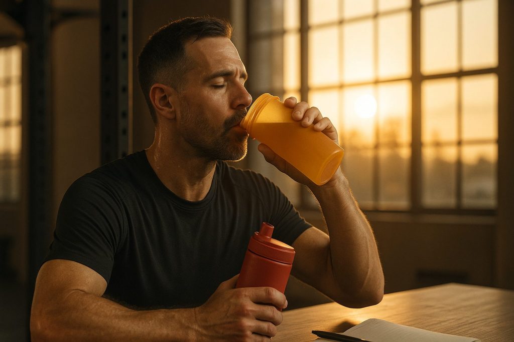 ianhollinsworth - immune boosting supplements lifestyle morning drink