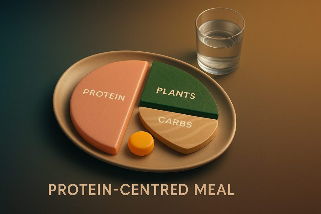 Learn Macronutrients - Protein Centered Meal - IanHollinsworth