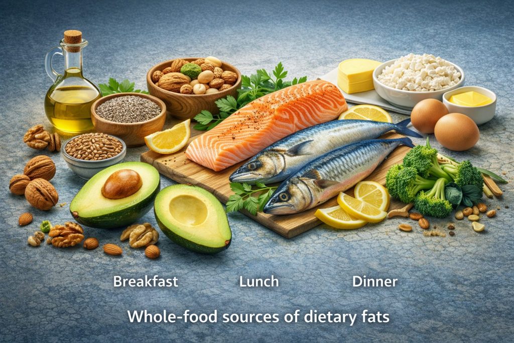 Best sources of fats from whole foods