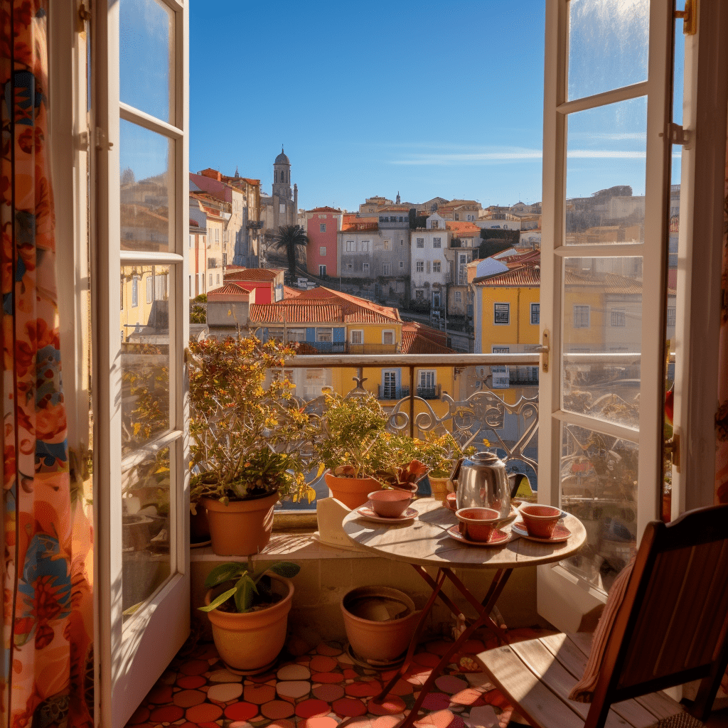 View from a Portuguese Balcony