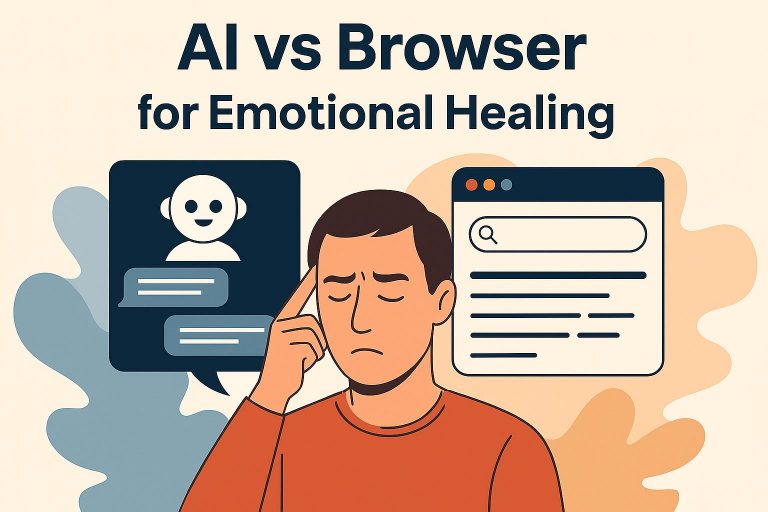 ianhollinsworth - AI vs Browser for Emotional Healing