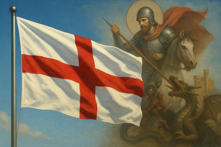 England Flag and Patron Saint: The St George’s Cross and Saint George’s Story 2 Ian Hollinsworth - England-Flag-and-Patron-Saint-The-St-Georges-Cross-and-Saint-Georges-Story